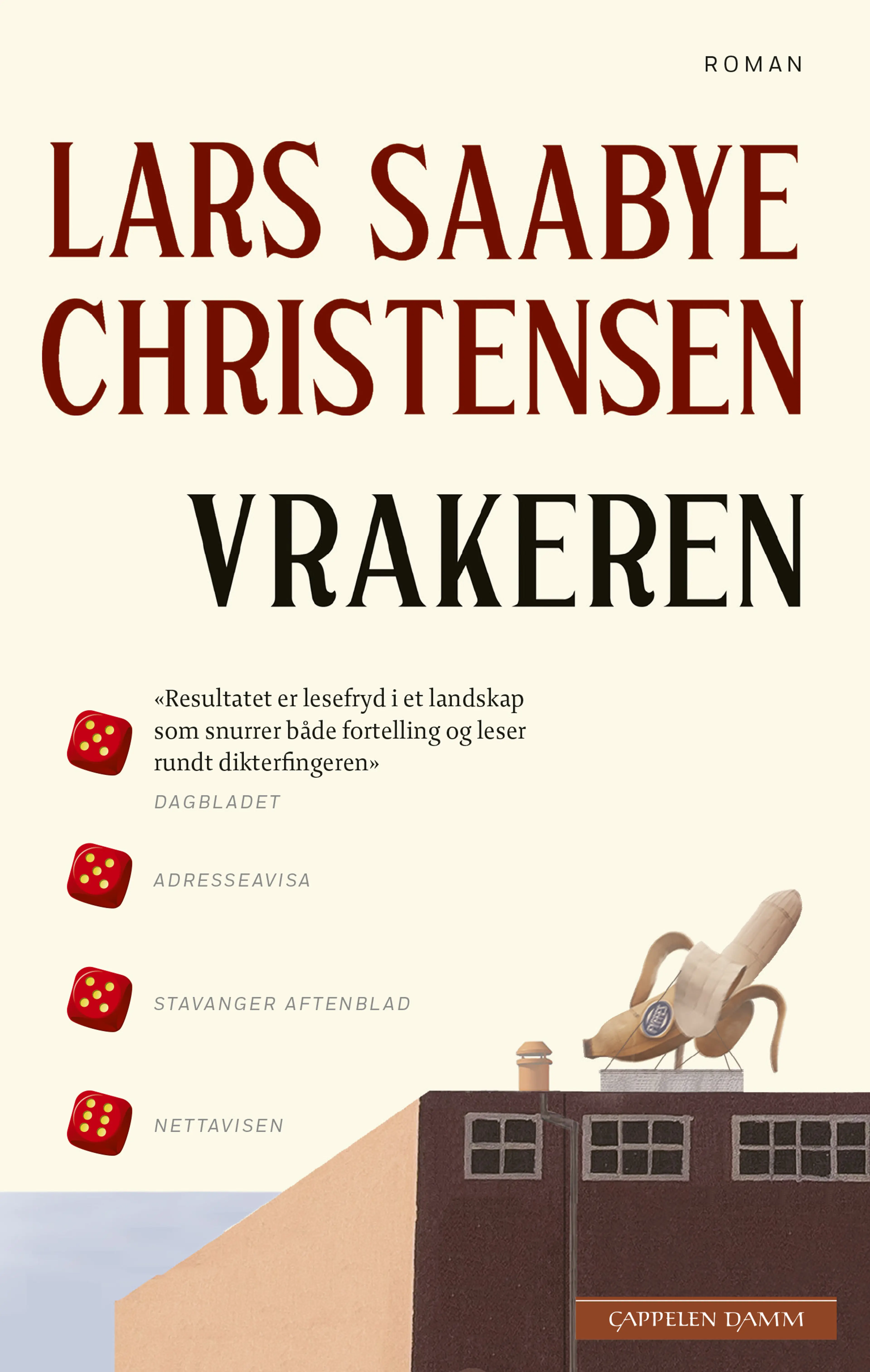 Omslag Vrakeren av Lars Saabye Christensen (Heftet)