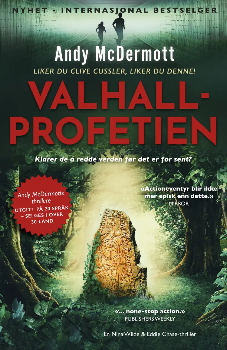 Omslag Valhall-profetien av Andy McDermott (Ebok)