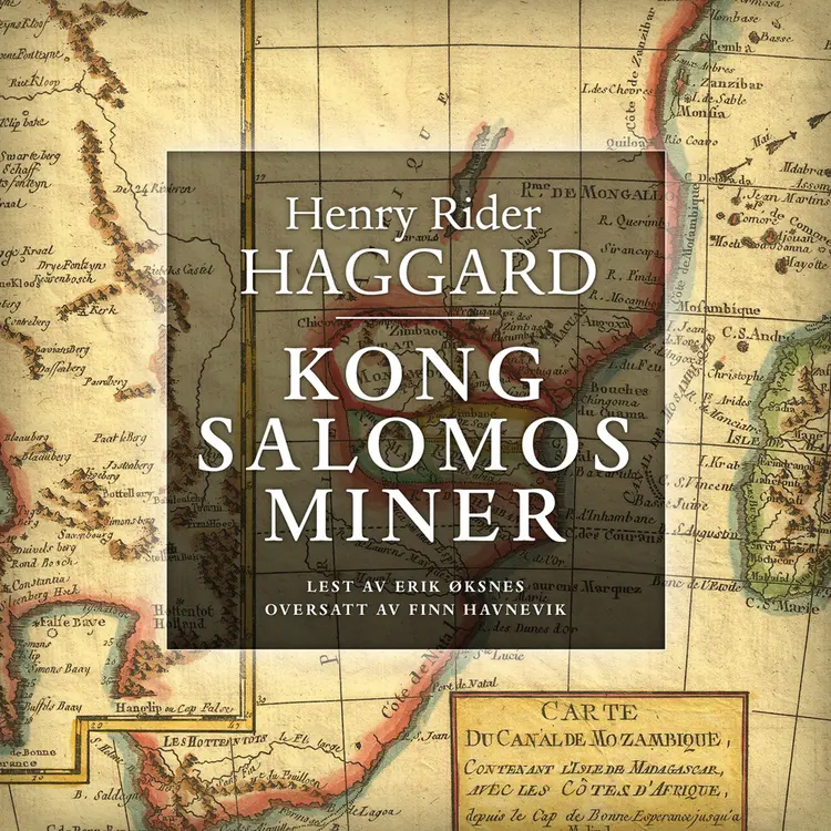 Omslag Kong Salomos miner av Henry Rider Haggard (Lydbok)