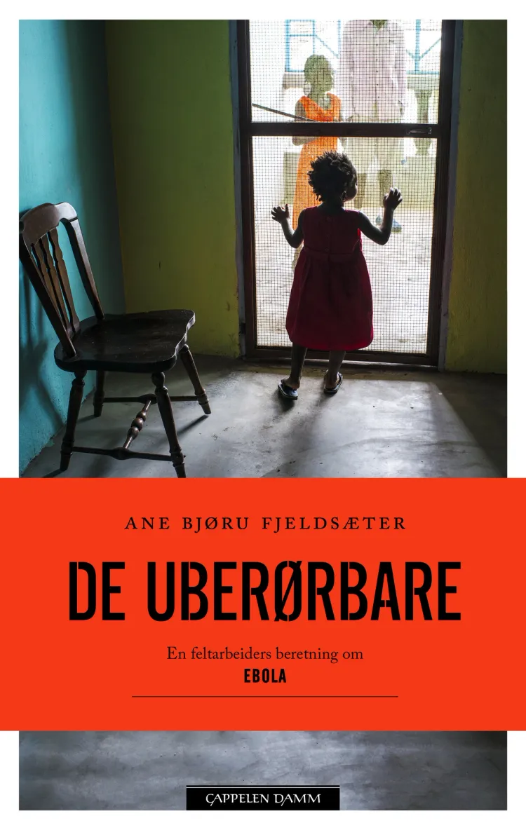 Omslag De uberørbare av Ane Bjøru Fjeldsæter (Innbundet)