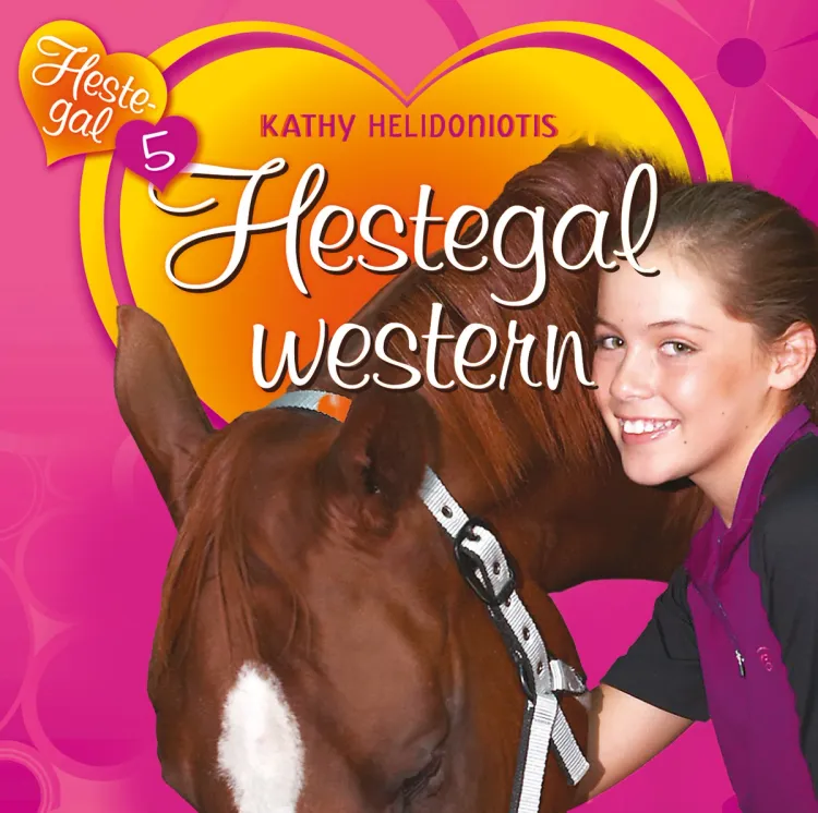 Omslag Hestegal western av Kathy Helidoniotis (Lydbok)