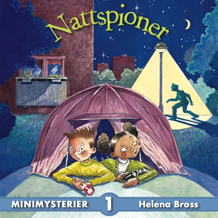 Omslag Nattspioner av Helena Bross (Lydbok)