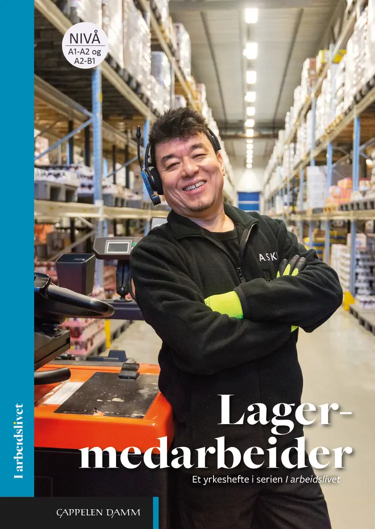 Omslag I arbeidslivet Lagermedarbeider av Jan Roald Seglsten (Heftet)