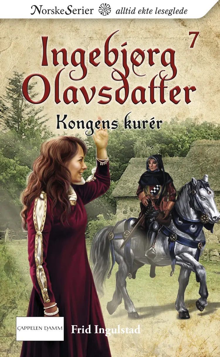 Omslag Kongens kurer av Frid Ingulstad (Heftet)