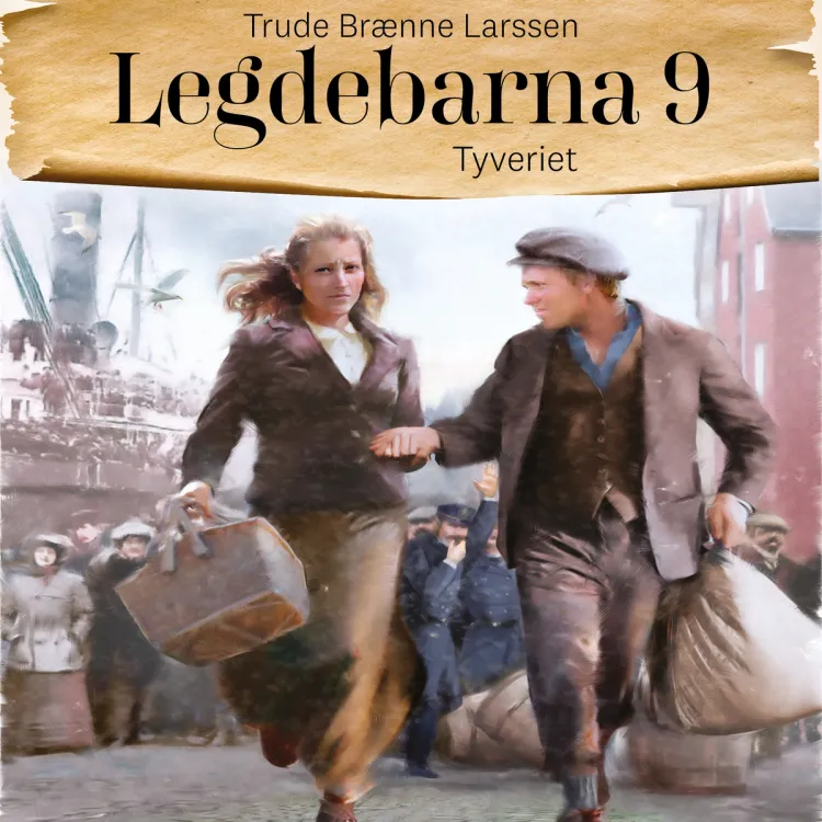 Omslag Tyveriet av Trude Brænne Larssen (Lydbok)