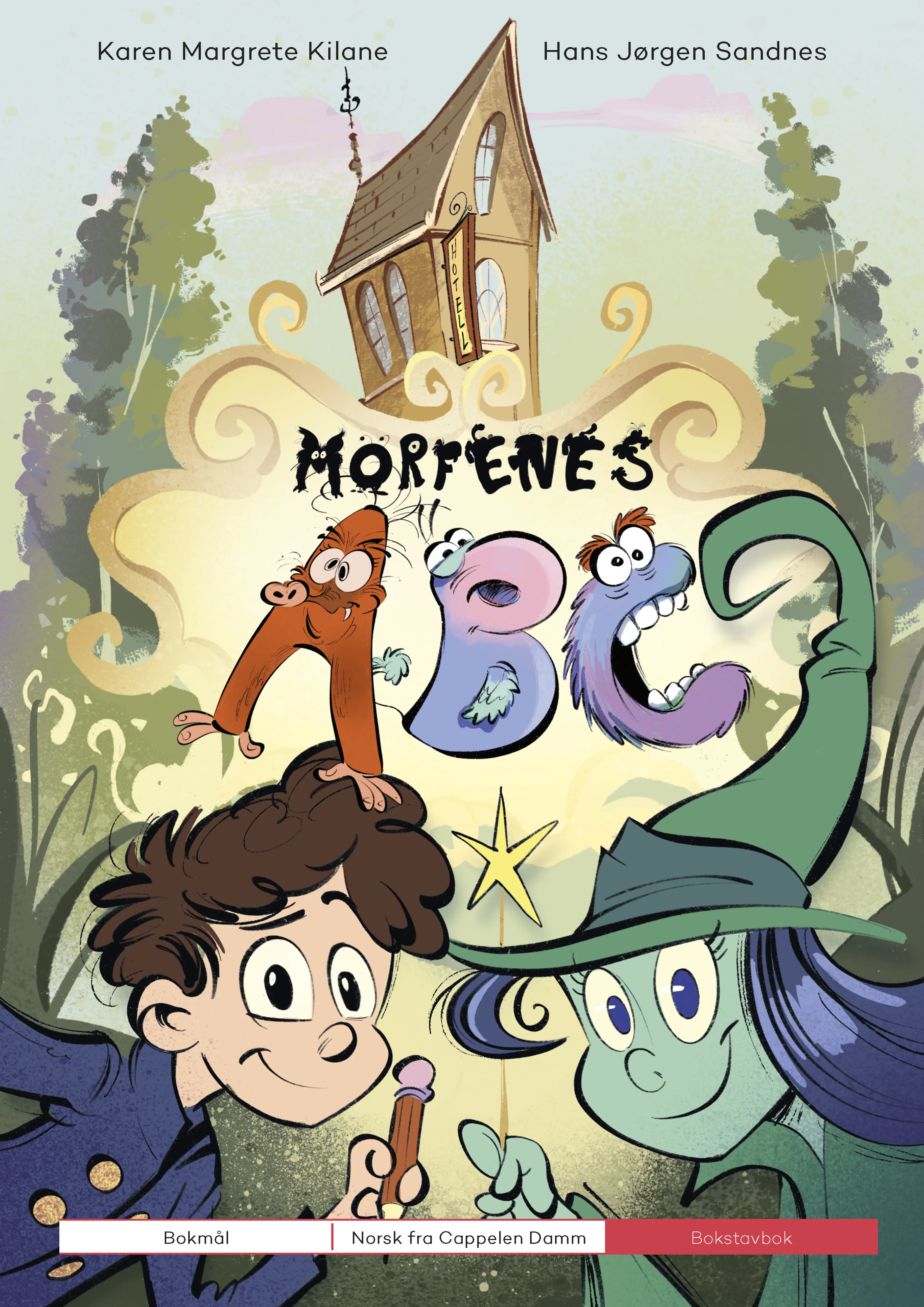 Omslag Morfenes ABC Bokstavbok av Karen Kilane (Heftet)