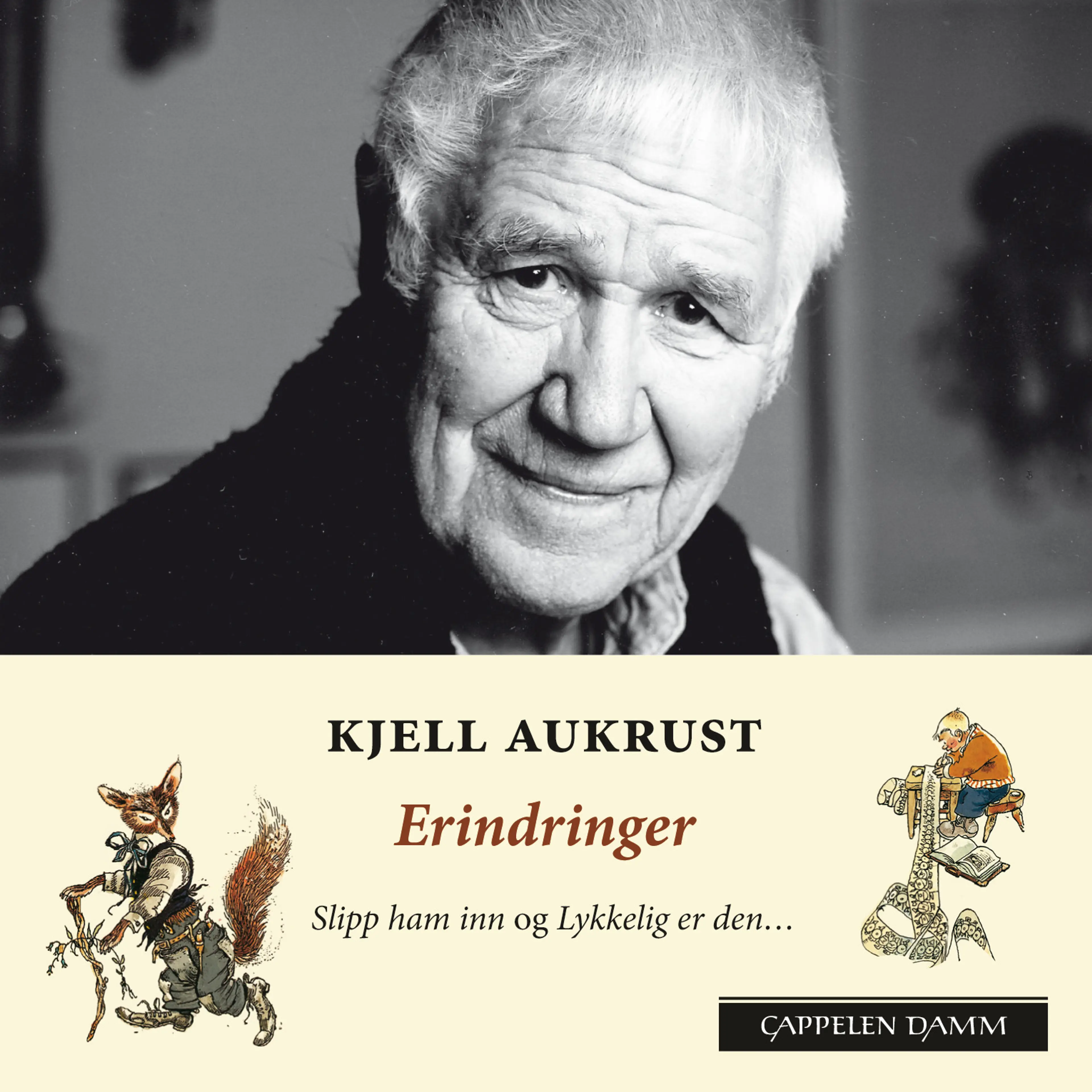 Omslag Erindringer av Kjell Aukrust (Lydbok)
