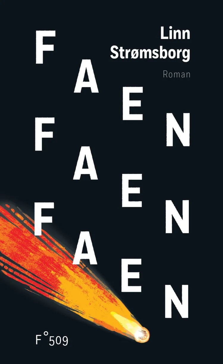 Omslag Faen, faen, faen av Linn Strømsborg (Ebok)