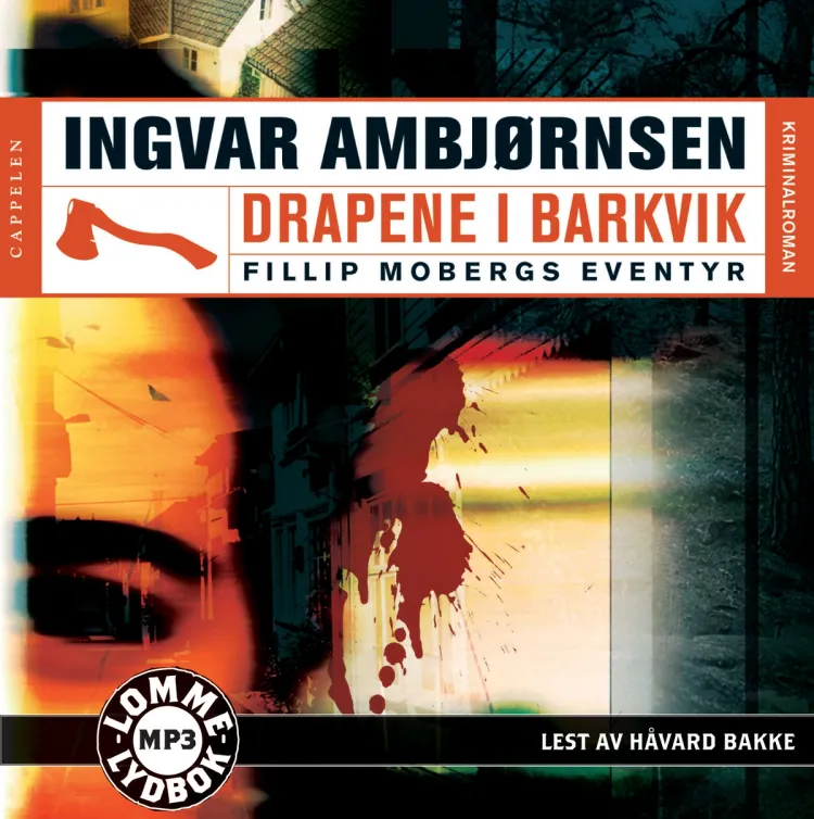 Omslag Drapene i Barkvik av Ingvar Ambjørnsen (CD)