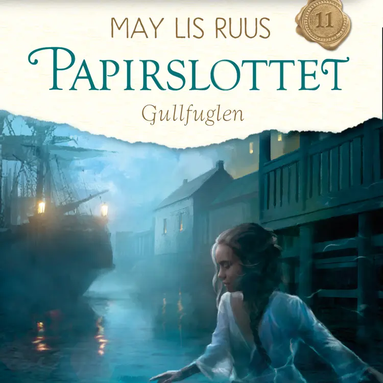 Omslag Gullfuglen av May Lis Ruus (Lydbok)