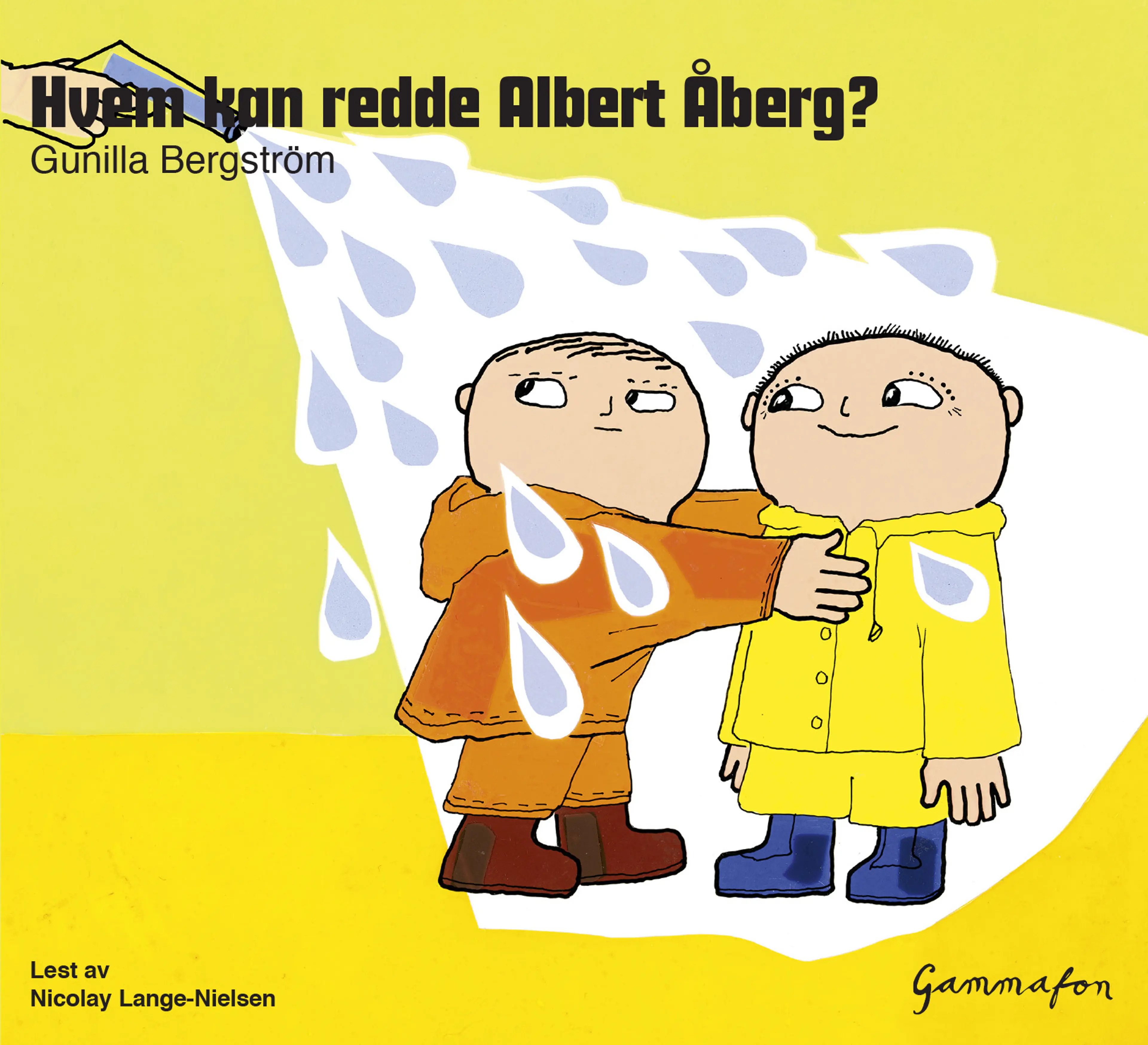 Omslag Hvem kan redde Albert Åberg? av Gunilla Bergström (CD)