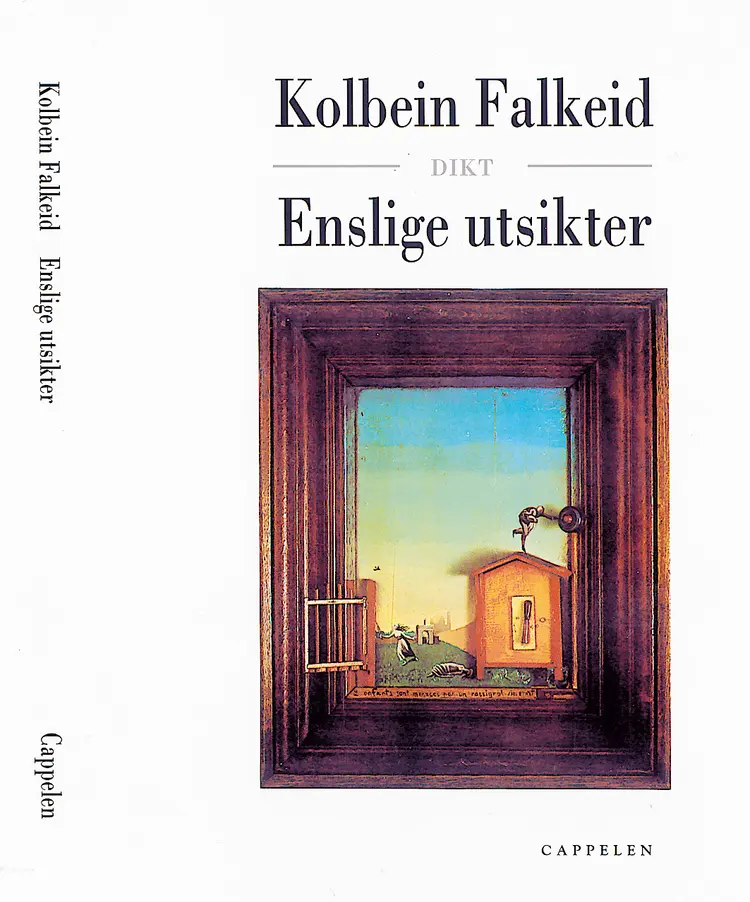 Omslag Enslige utsikter av Kolbein Falkeid (Innbundet)