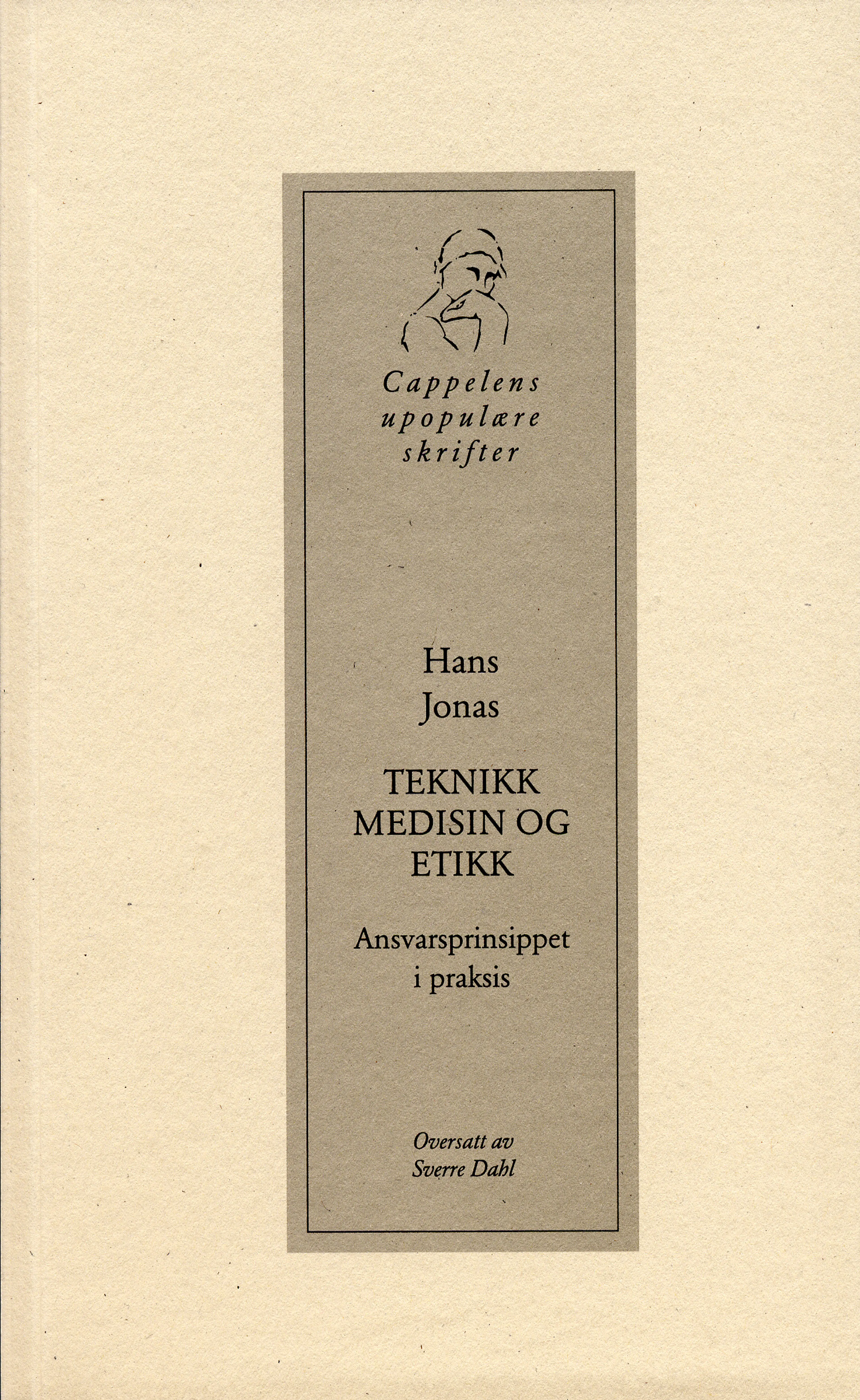 Omslag Teknikk, medisin og etikk av Hans Jonas (Heftet)