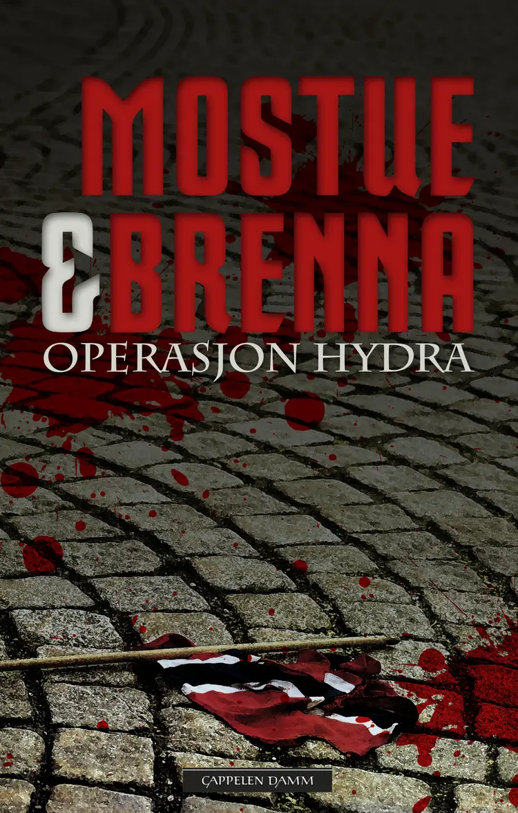 Omslag Operasjon Hydra av Sigbjørn Mostue (Innbundet)