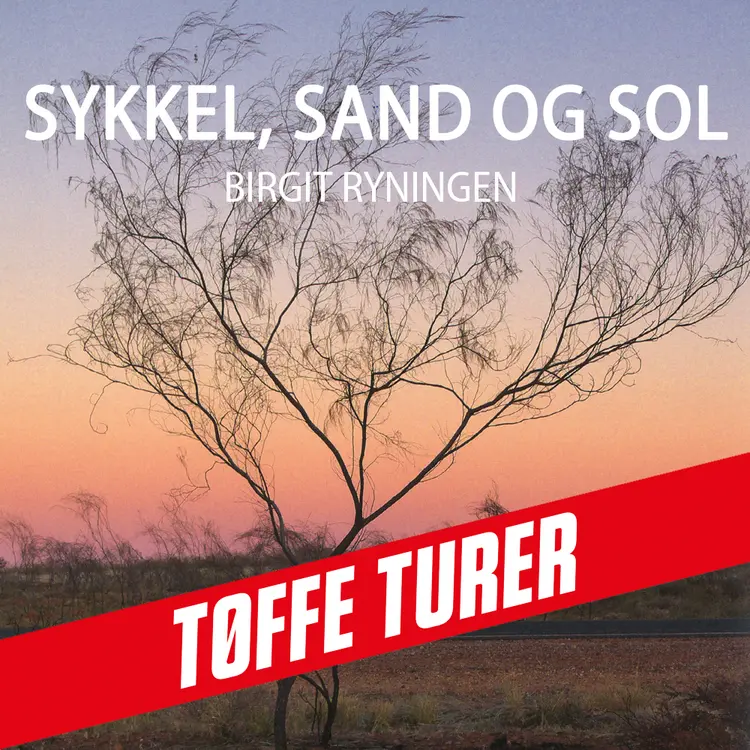 Omslag Sykkel, sand og sol av Birgit Ryningen (Lydbok)