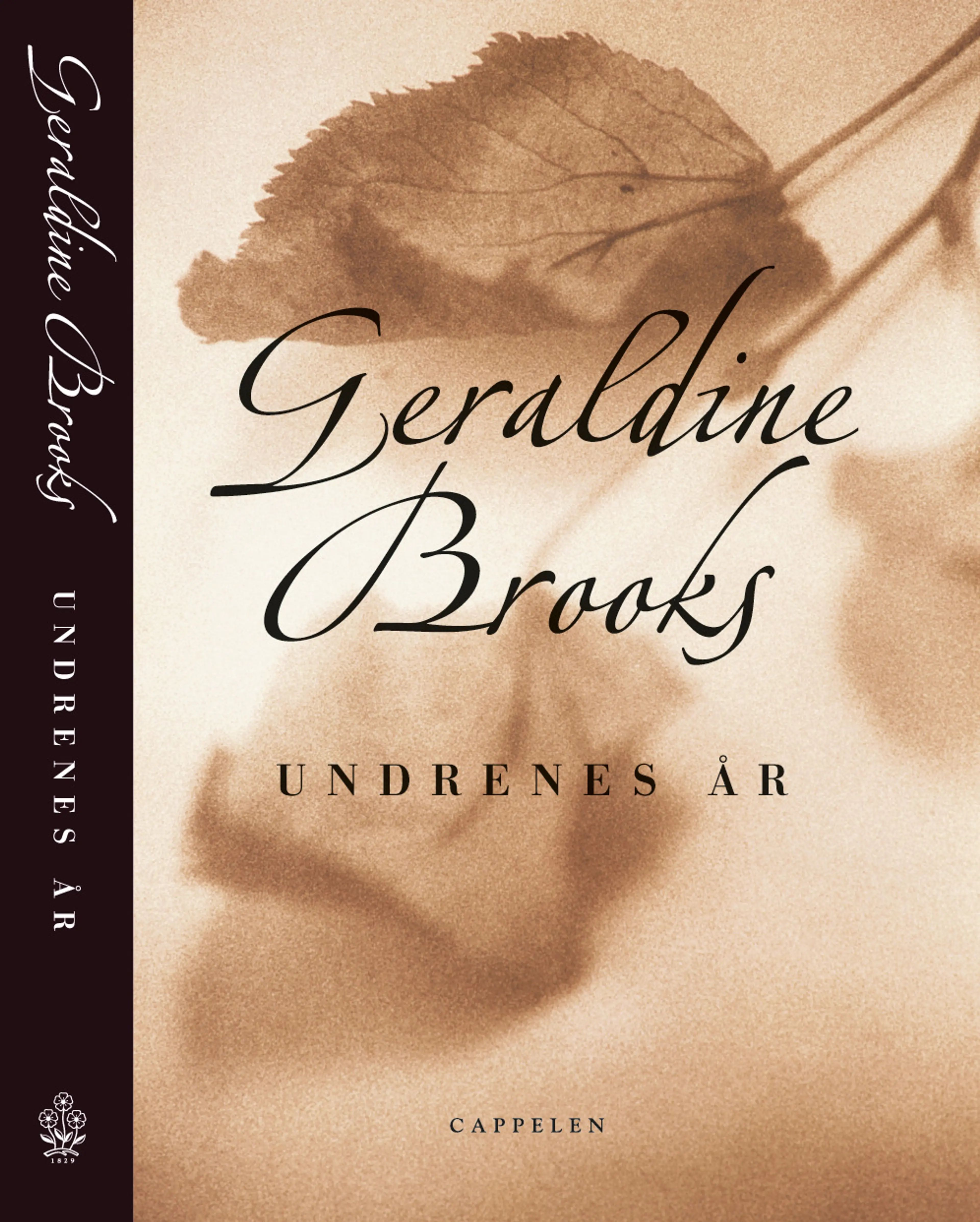 Omslag Undrenes år av Geraldine Brooks (Innbundet)