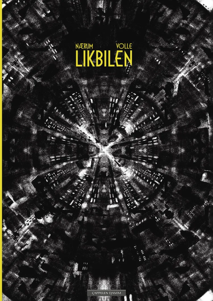 Omslag Likbilen av Knut Nærum og Karstein Volle (Innbundet)