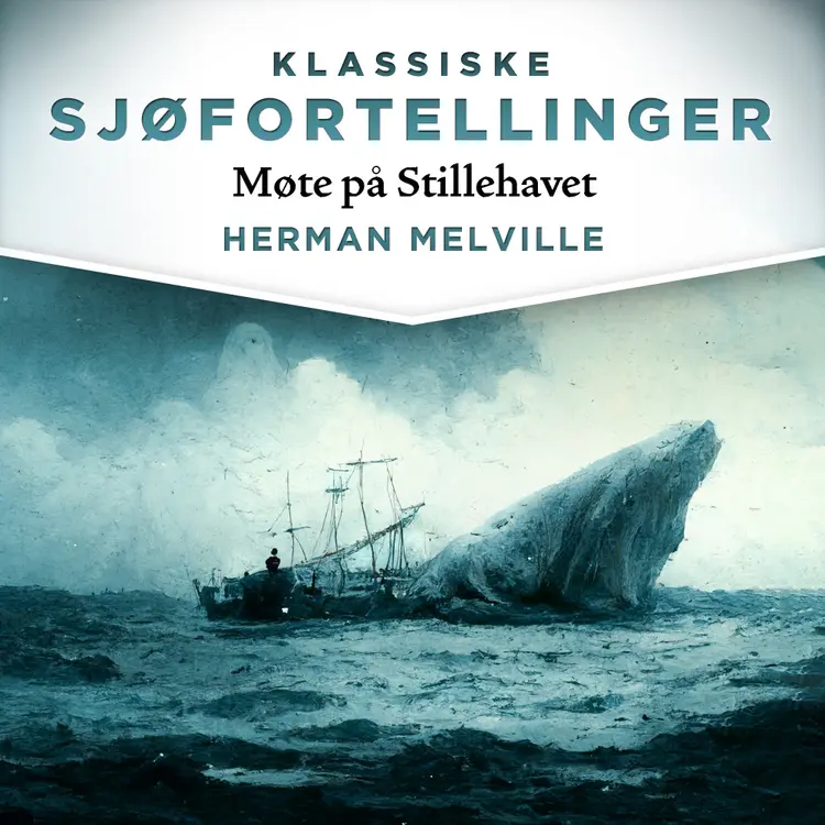 Omslag Møte på Stillehavet av Herman Melville (Lydbok)
