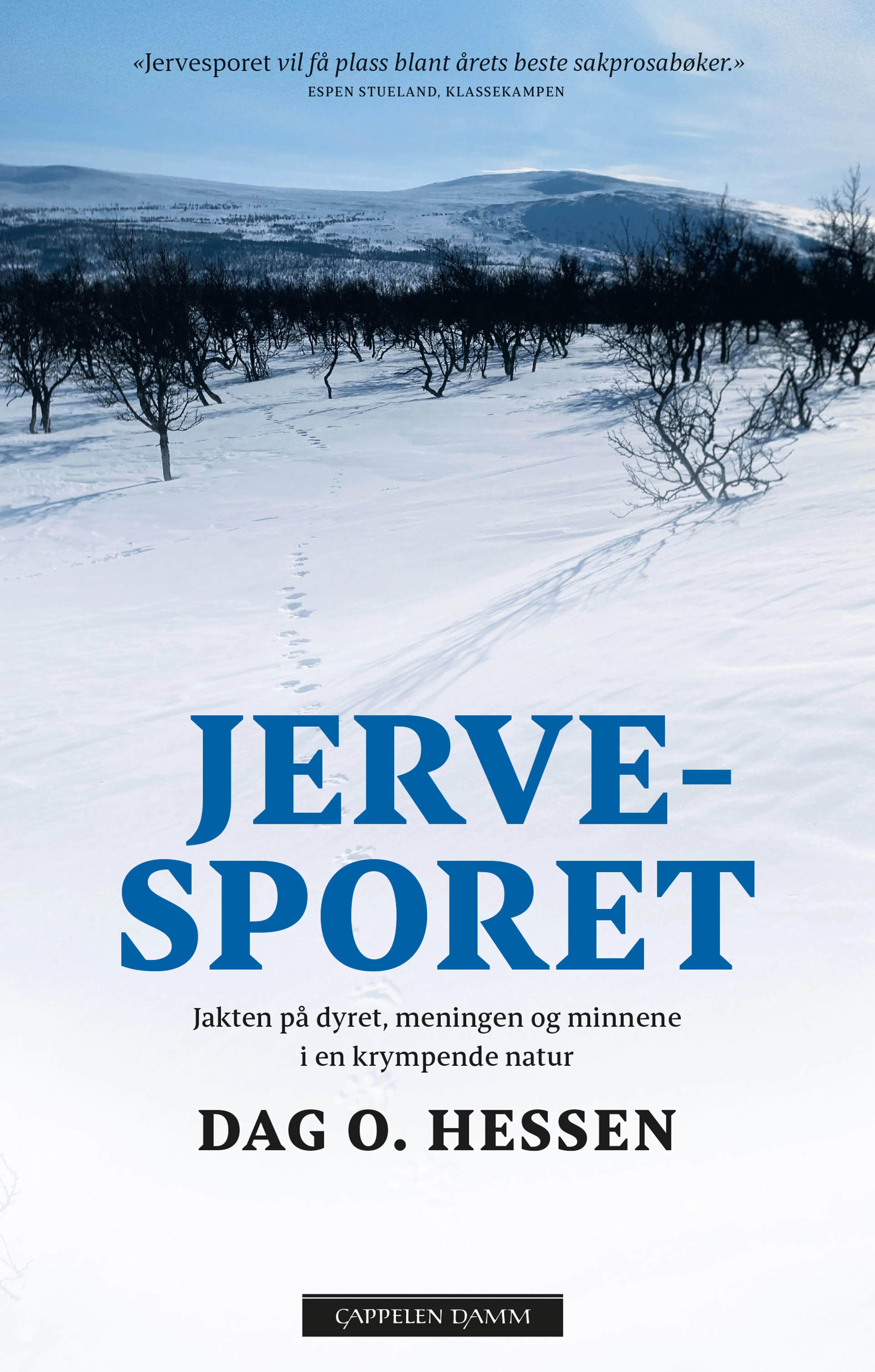 Omslag Jervesporet av Dag O. Hessen (Innbundet)