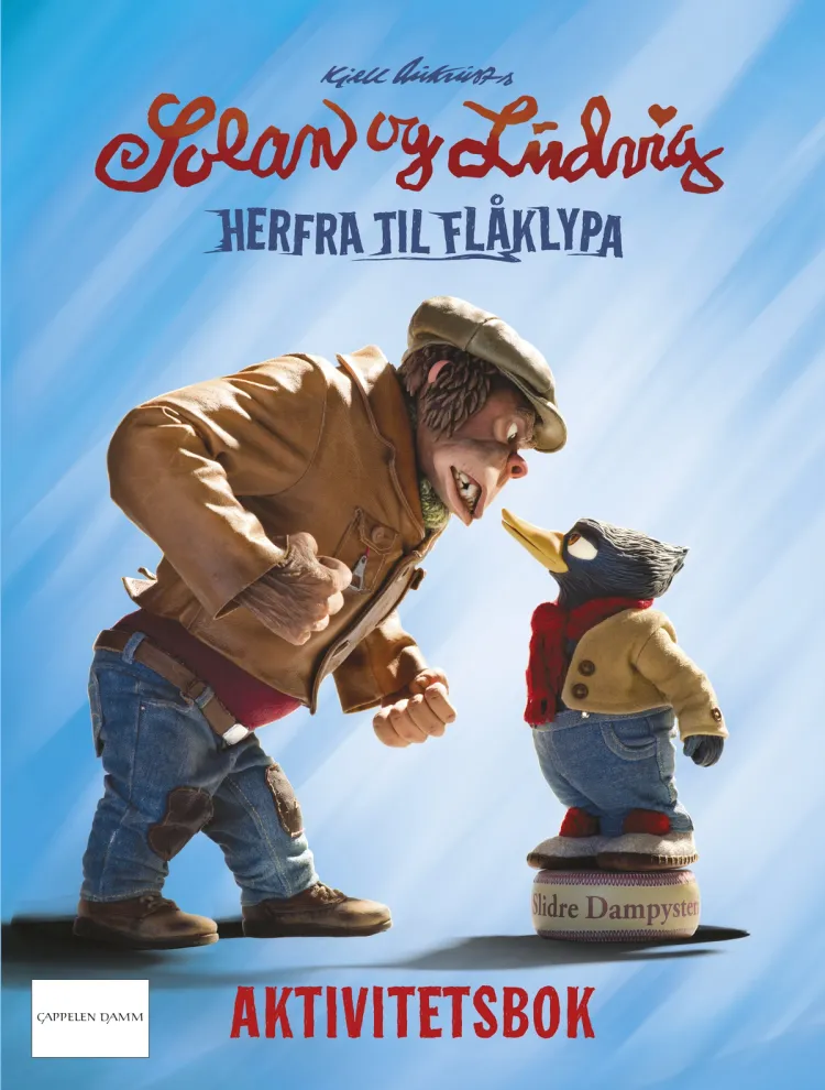 Omslag Herfra til Flåklypa Aktivitetsbok (Heftet)