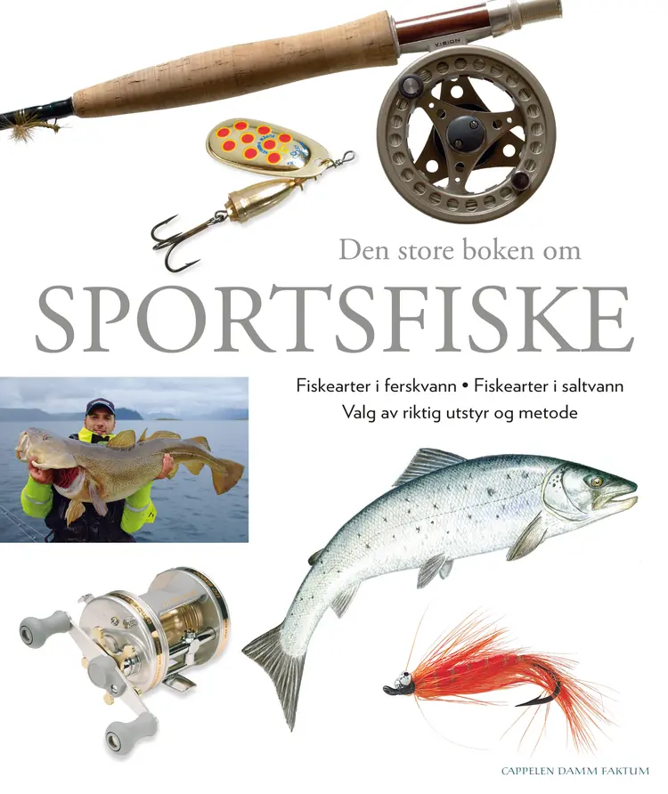 Omslag Den store boken om sportsfiske (Innbundet)