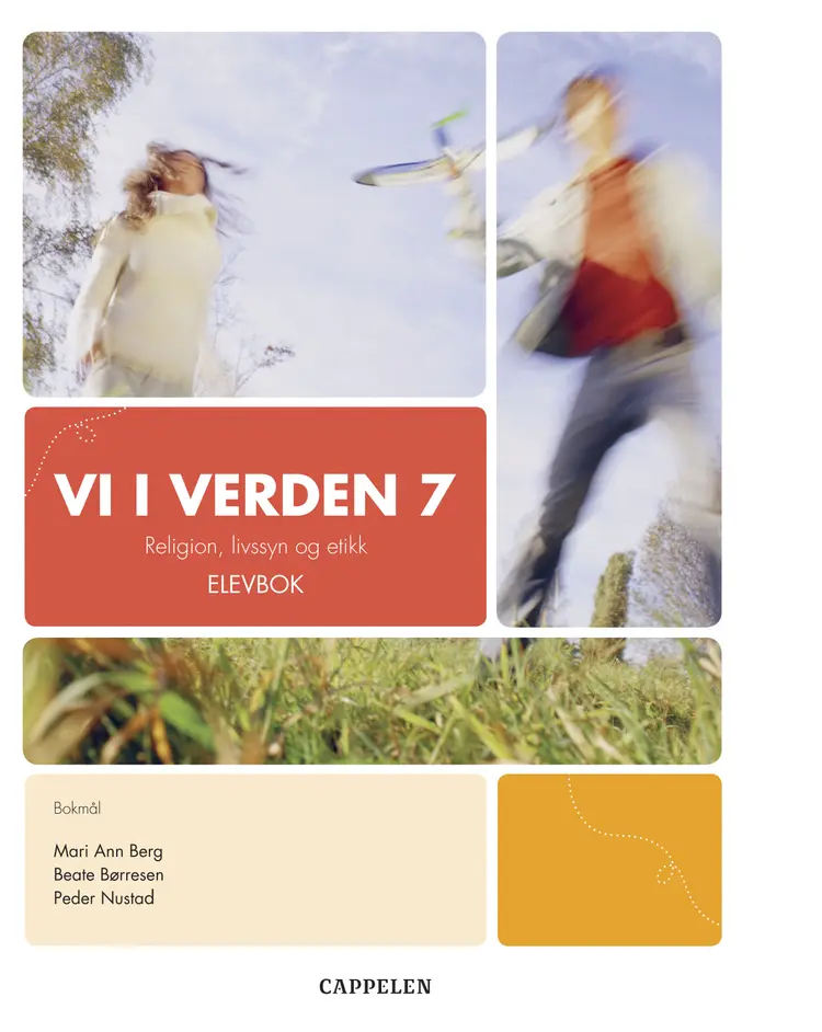 Omslag Vi i verden 7 Elevbok av Mari Ann Berg, Beate Børresen og Peder Nustad (Innbundet)