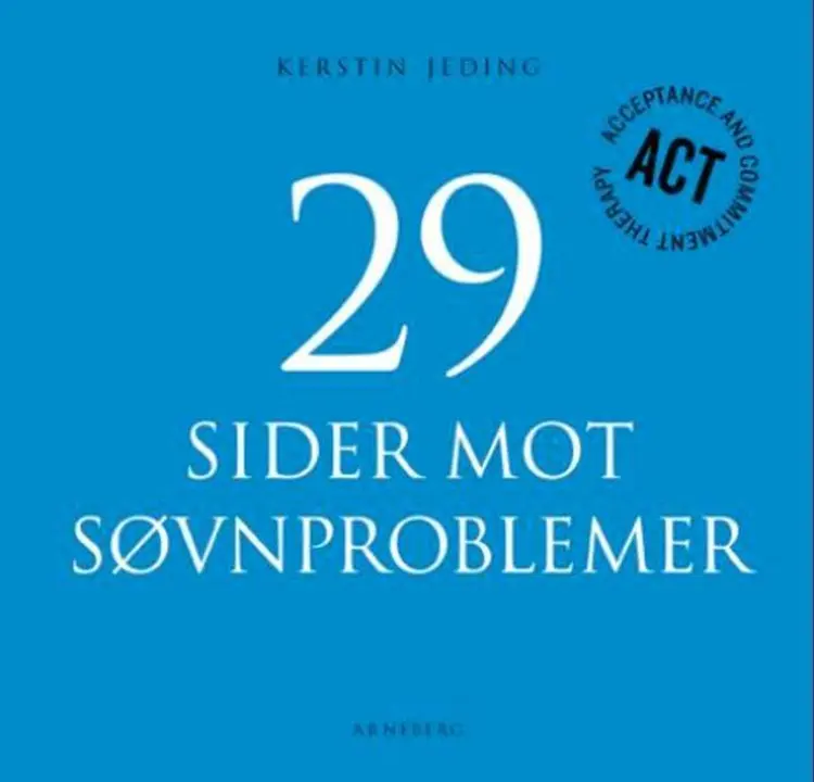 Omslag 29 sider mot søvnproblemer av Kerstin Jeding (Innbundet)