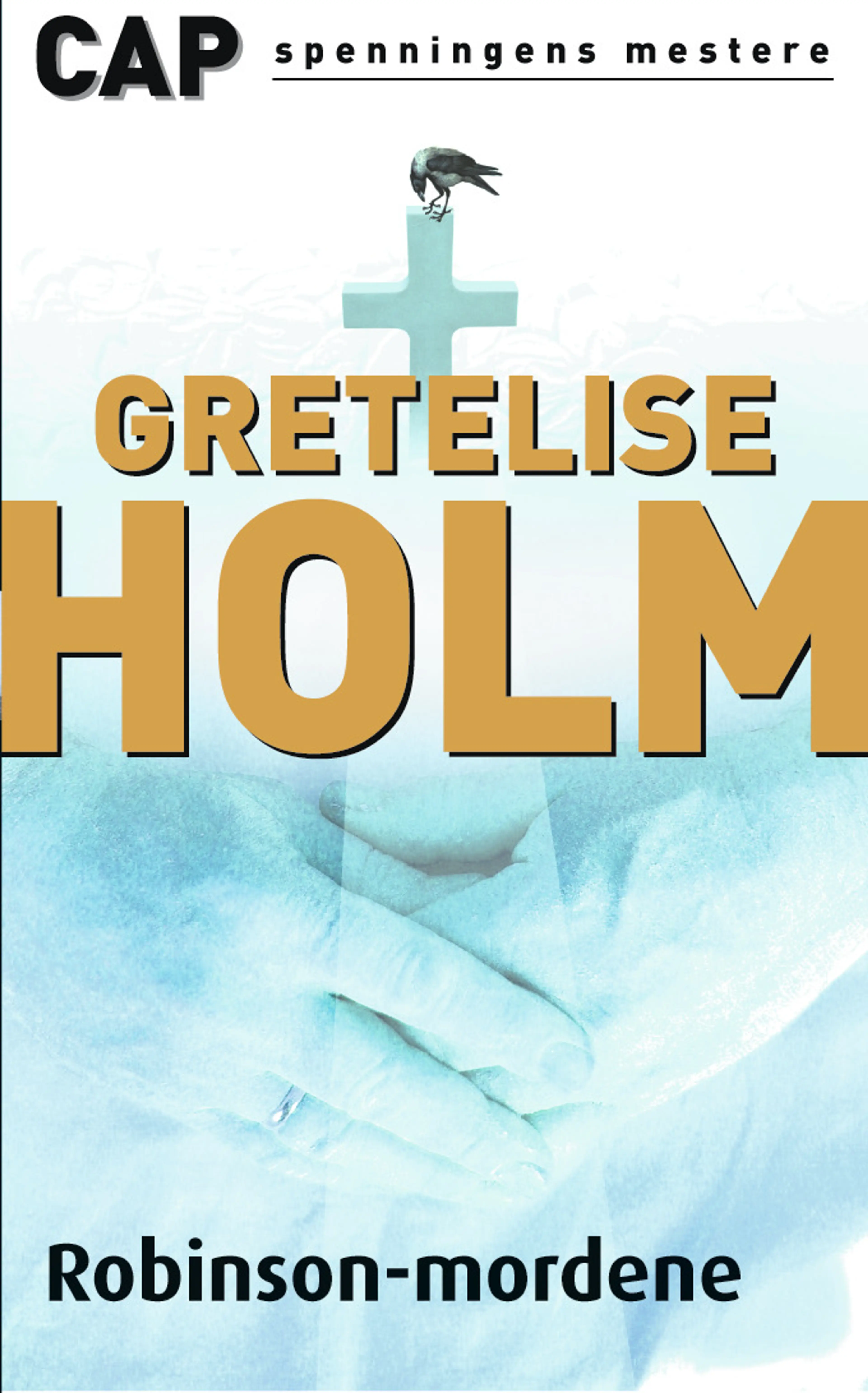 Omslag Robinson-mordene av Gretelise Holm (Heftet)