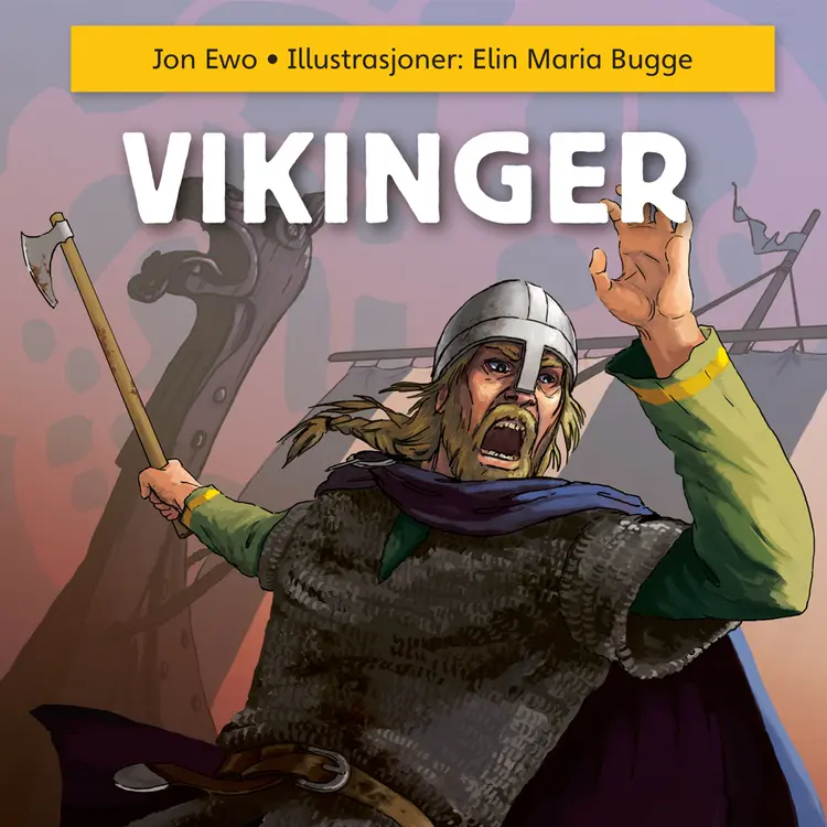 Omslag Vikinger av Jon Ewo (Lydbok)