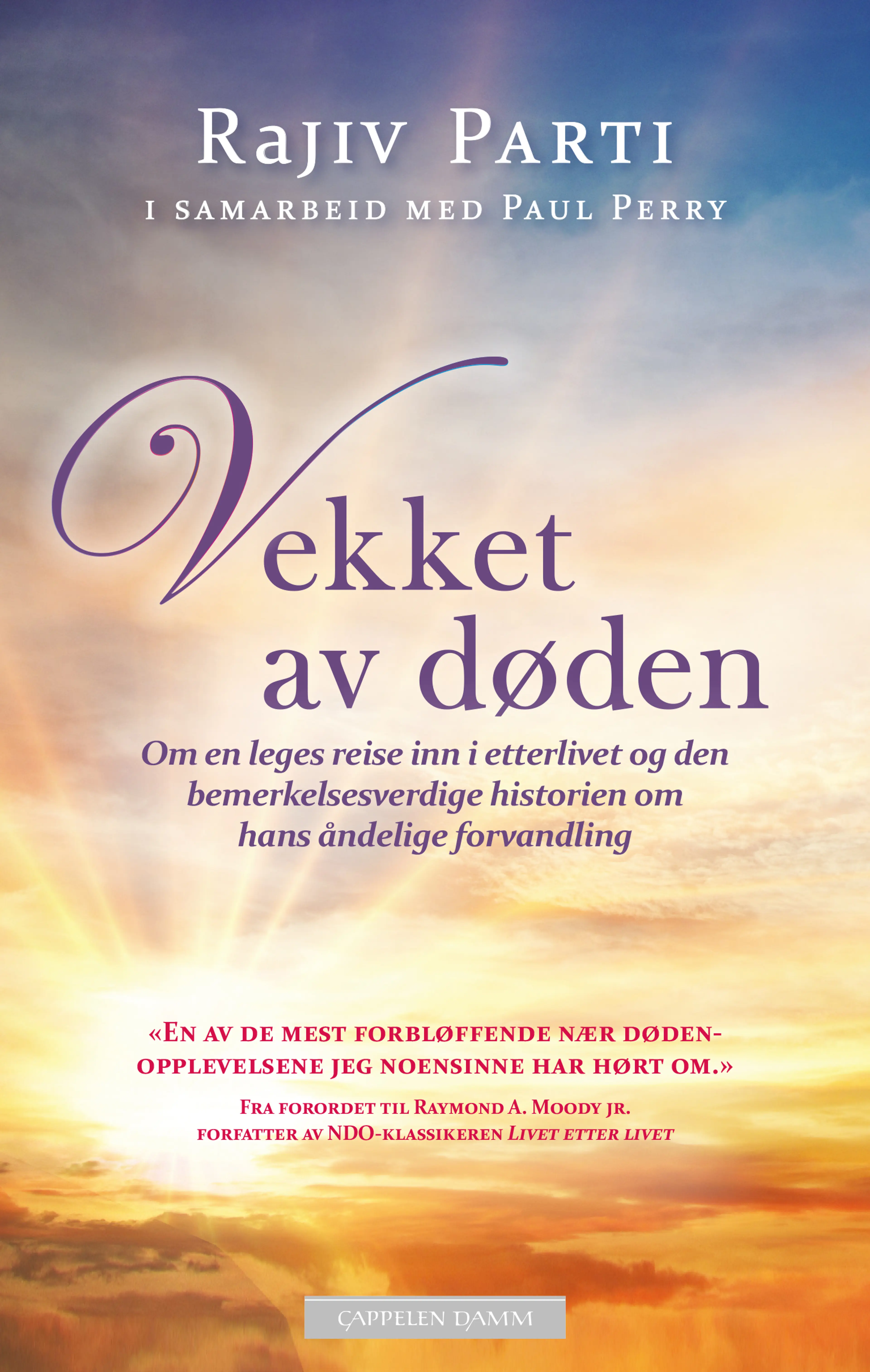 Omslag Vekket av døden av Rajiv Parti (Heftet)