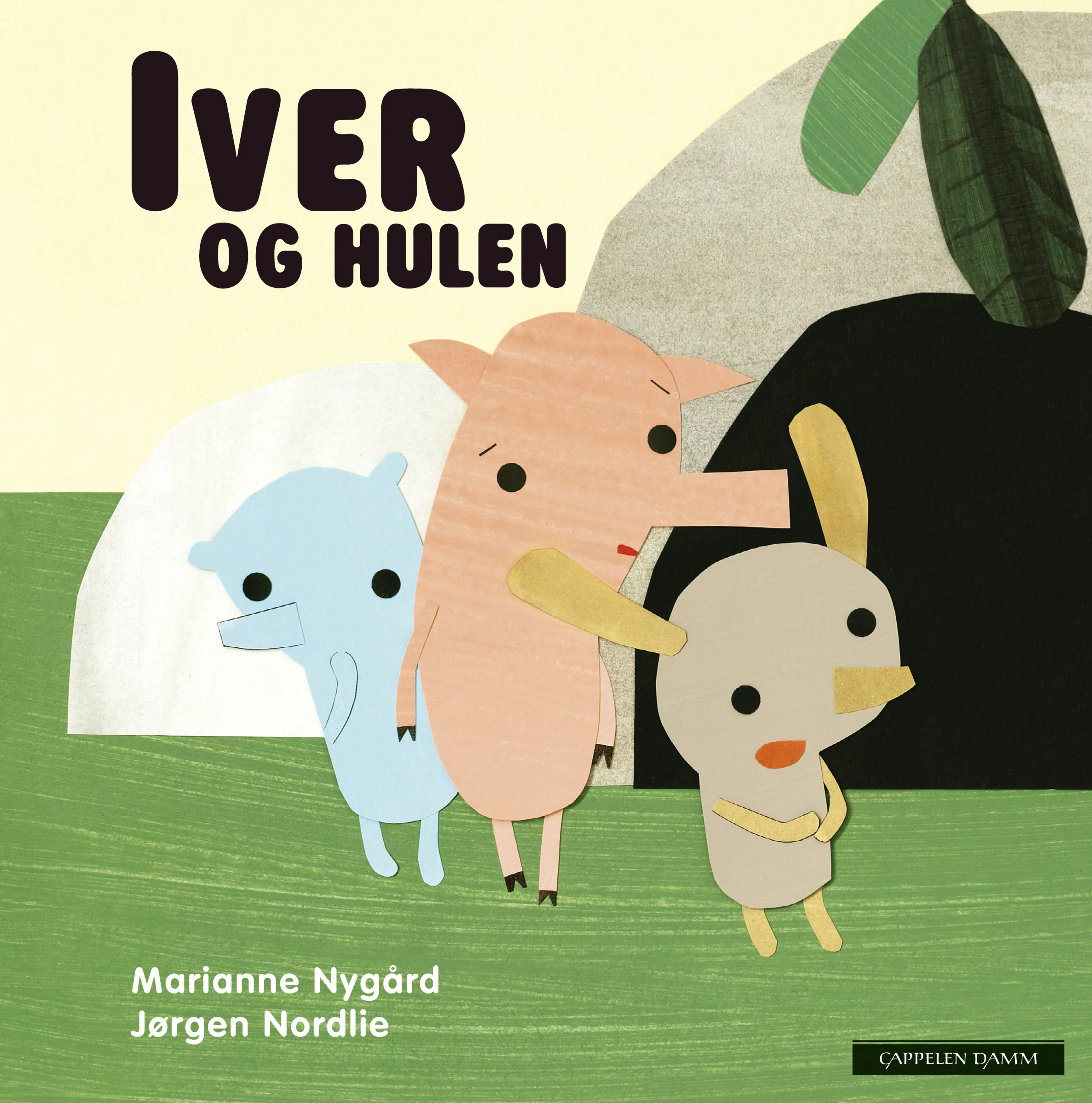 Omslag Iver og hulen av Marianne Nygård og Jørgen Due Nordlie (Innbundet)