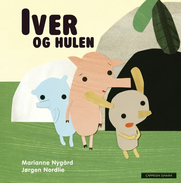 Omslag Iver og hulen av Marianne Nygård og Jørgen Due Nordlie (Innbundet)