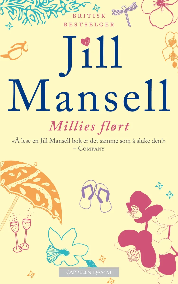 Omslag Millies flørt av Jill Mansell (Ebok)
