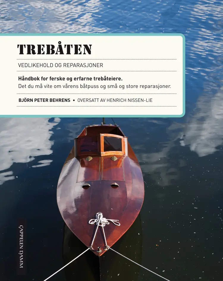 Omslag Trebåten av Björn Peter Behrens (Innbundet)