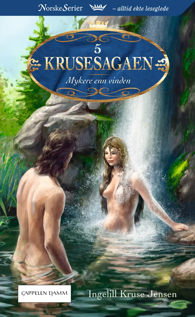Omslag Mykere enn vinden av Ingelill Kruse Jensen (Ebok)