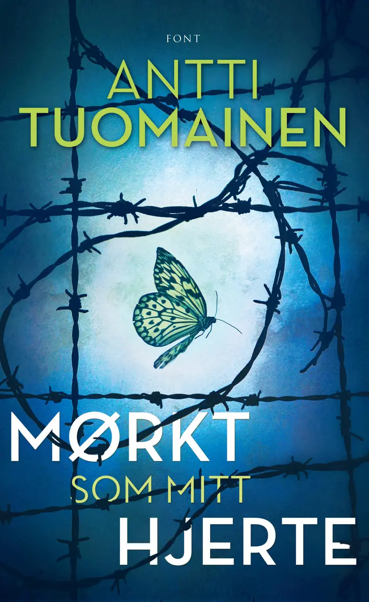 Omslag Mørkt som mitt hjerte av Antti Tuomainen (Ebok)