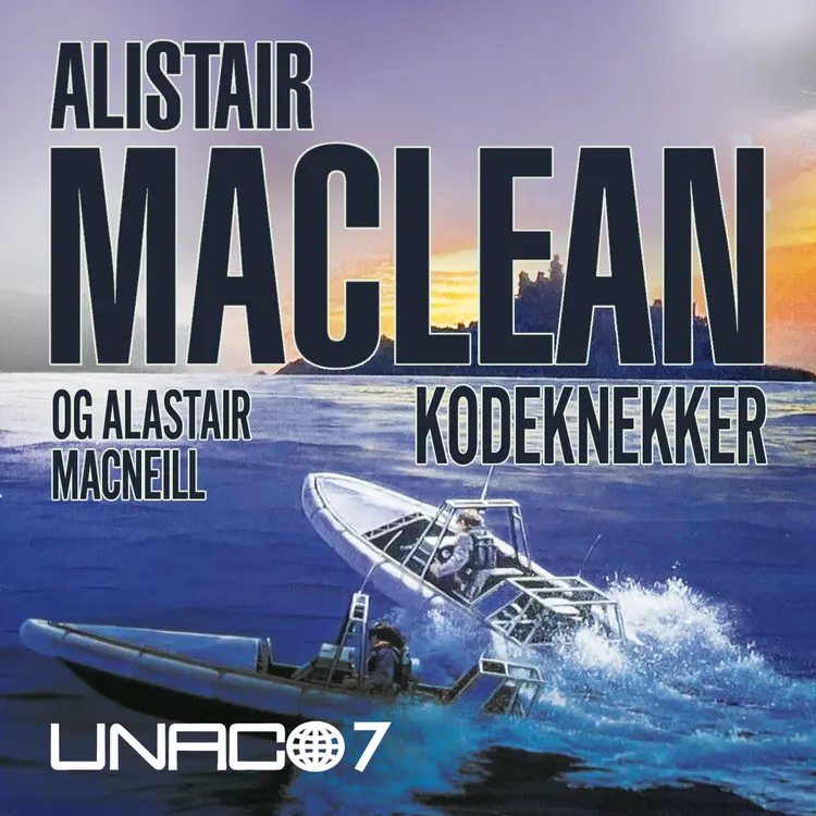 Omslag Kodeknekker av Alistair MacLean og Alastair MacNeill (Lydbok)