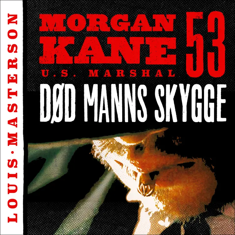 Omslag Død manns skygge av Louis Masterson (Lydbok)