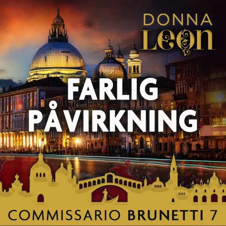 Omslag Farlig påvirkning av Donna Leon (Lydbok)