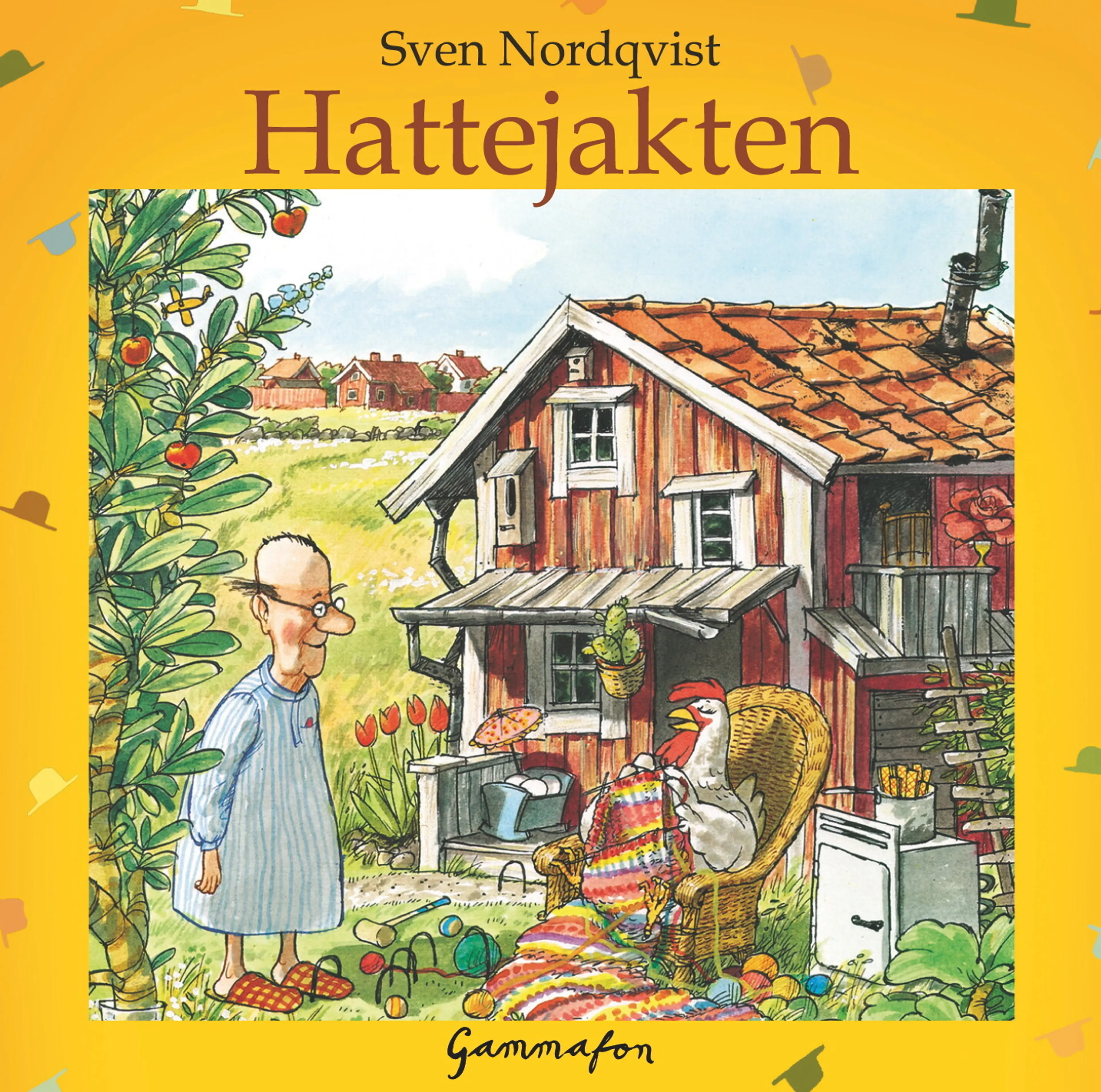 Omslag Hattejakten av Sven Nordqvist (Lydbok)