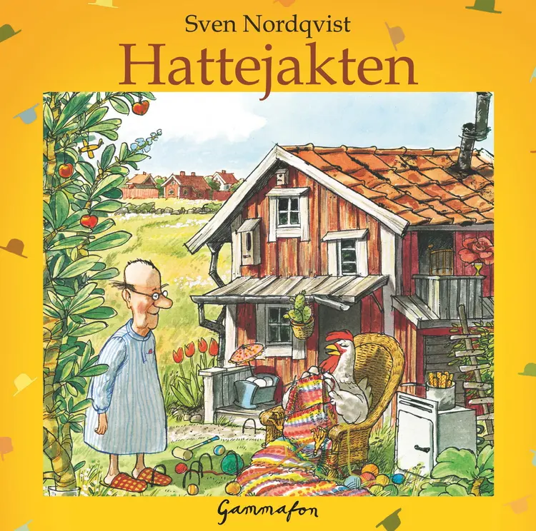 Omslag Hattejakten av Sven Nordqvist (Lydbok)