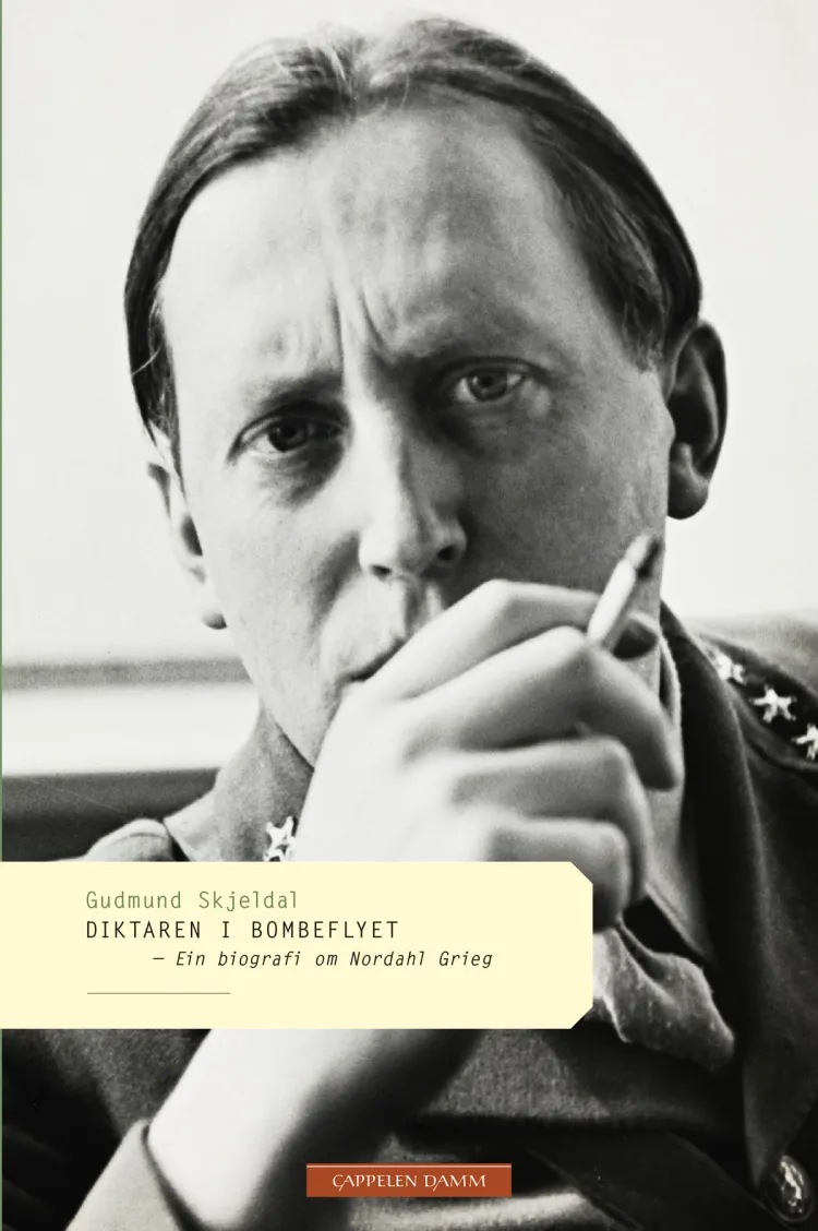 Omslag Diktaren i bombeflyet av Gudmund Skjeldal (Ebok)