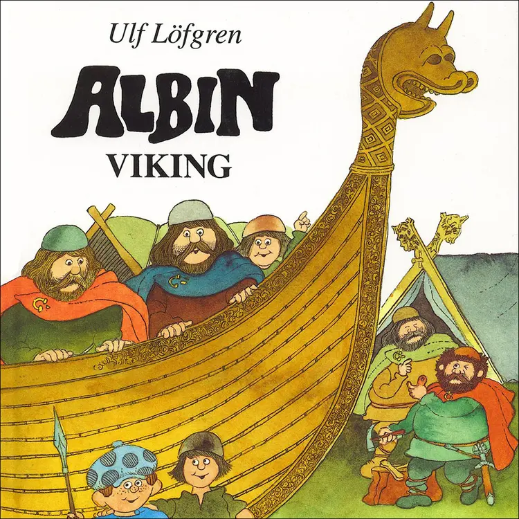 Omslag Albin viking av Ulf Löfgren (Lydbok)