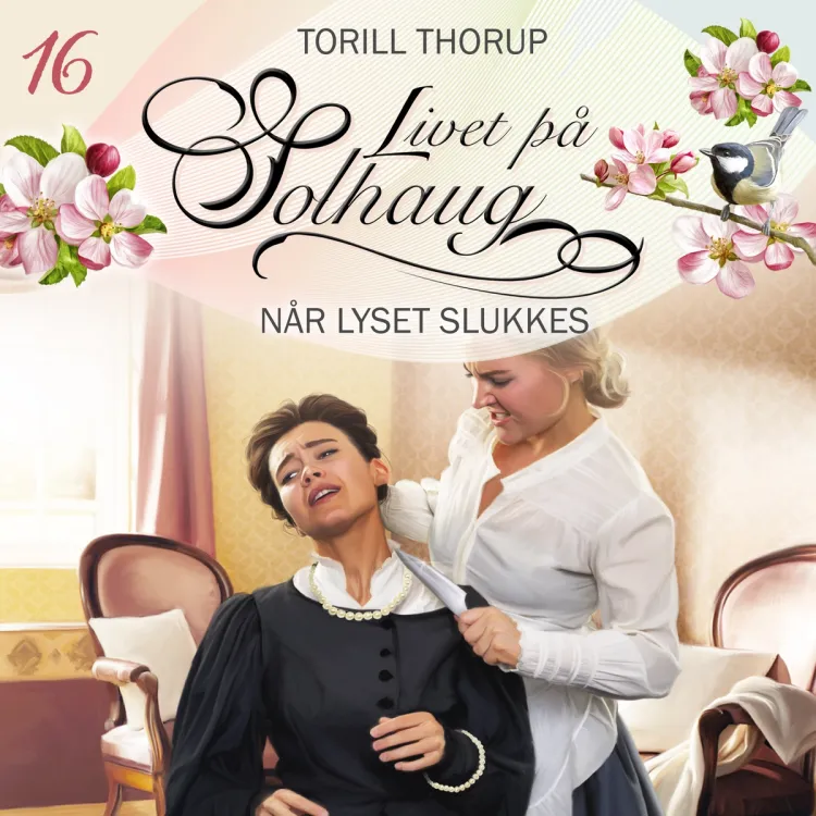 Omslag Når lyset slukkes av Torill Thorup (Lydbok)