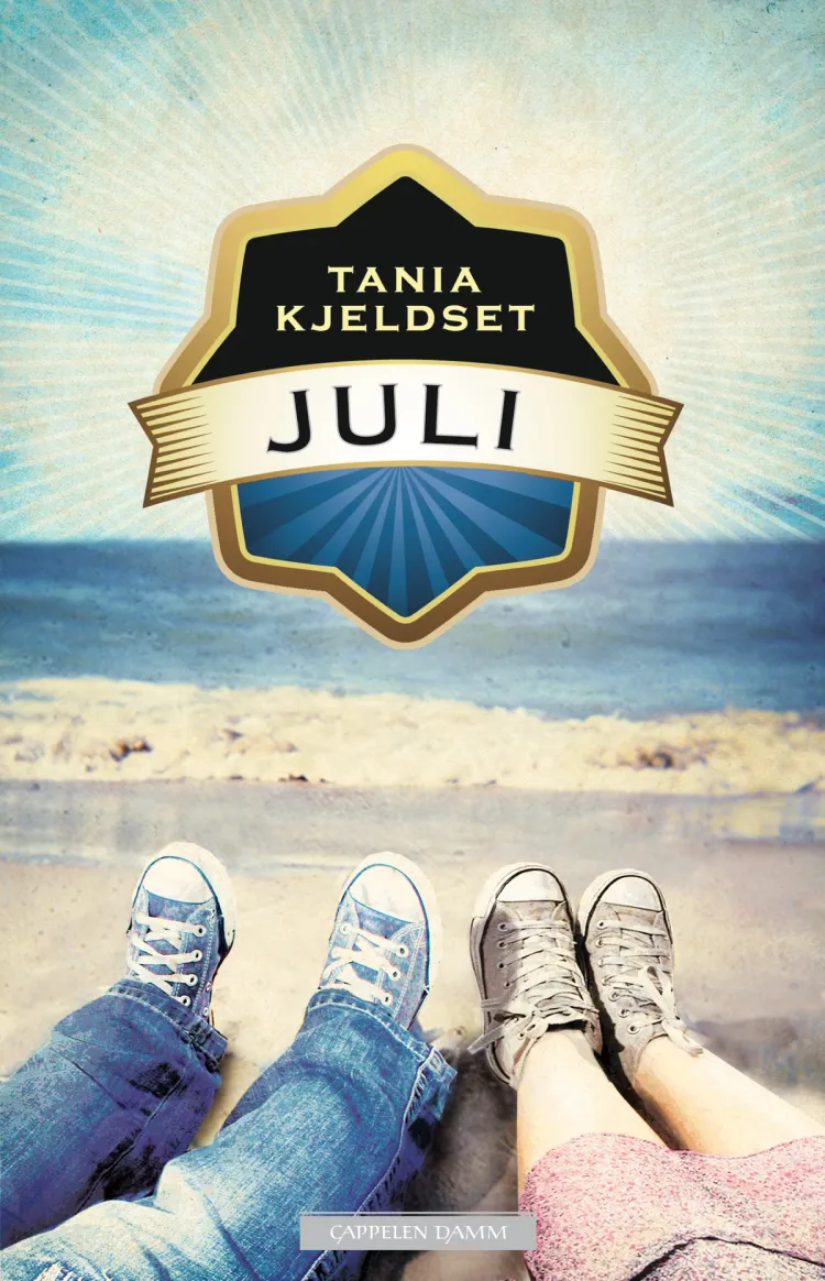 Omslag Juli av Tania Kjeldset (Innbundet)