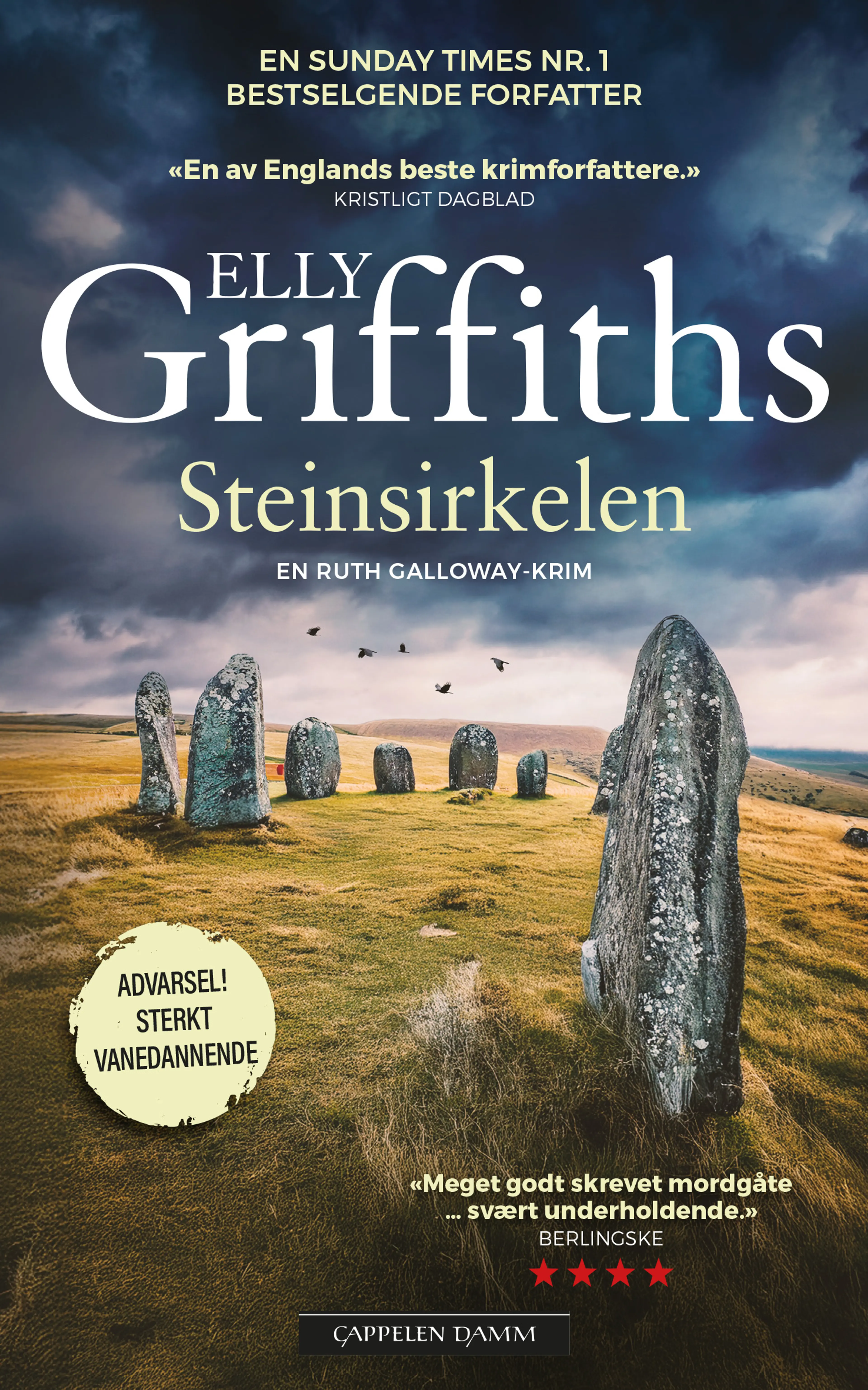 Omslag Steinsirkelen av Elly Griffiths (Ebok)