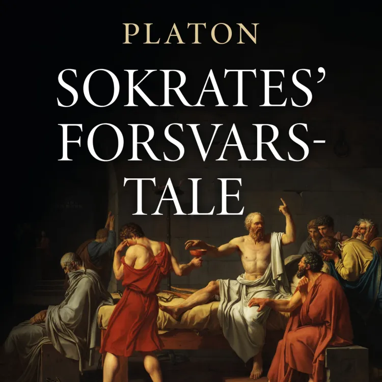 Omslag Sokrates' forsvarstale av Platon (Lydbok)