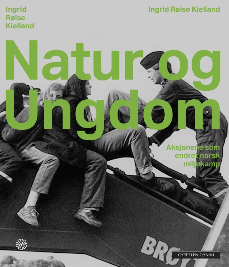 Omslag Natur og Ungdom av Ingrid Røise Kielland (Innbundet)