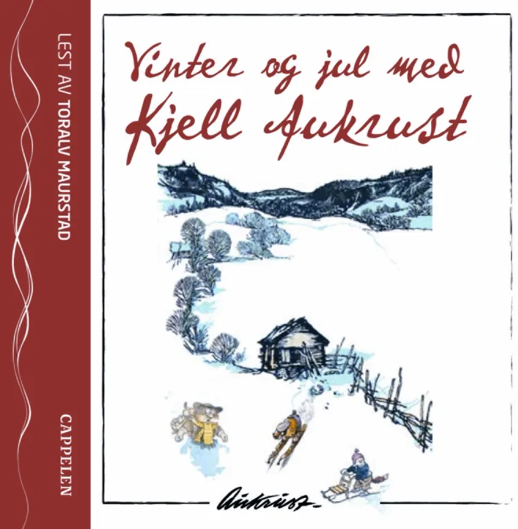 Omslag Vinter og jul med Kjell Aukrust av Kjell Aukrust (Nedlastbar lydbok)
