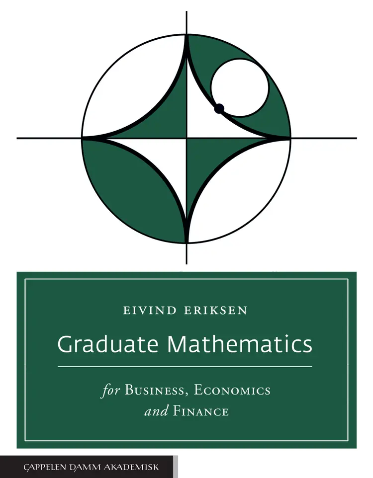 Omslag Graduate Mathematics for Business, Economics and Finance av Eivind Eriksen (Heftet)